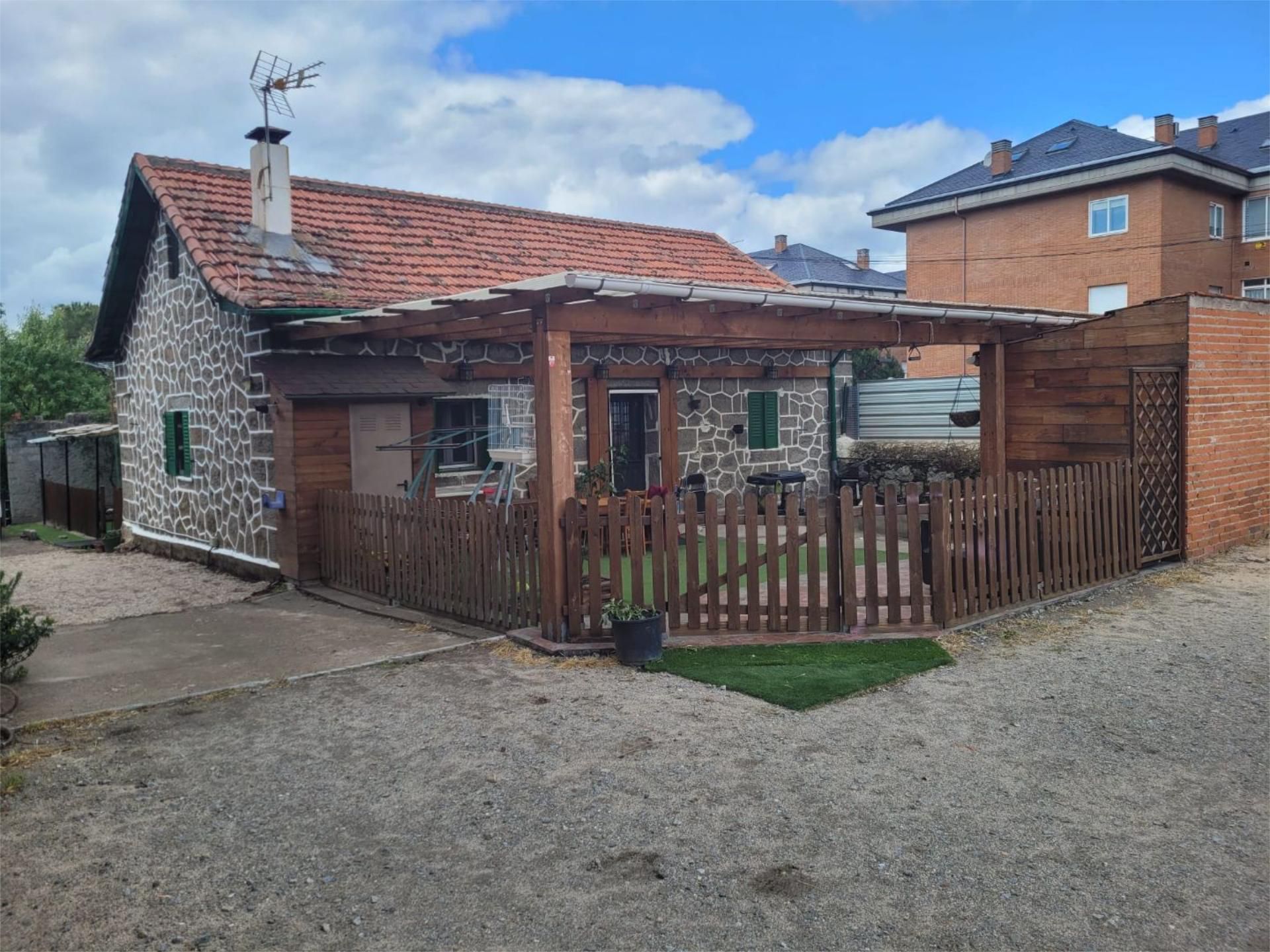 Exterior view of House or chalet for sale in Collado Villalba  with Heating, Private garden and Terrace