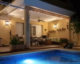 Swimming pool of Single-family semi-detached for sale in Baza  with Air Conditioner, Heating and Terrace