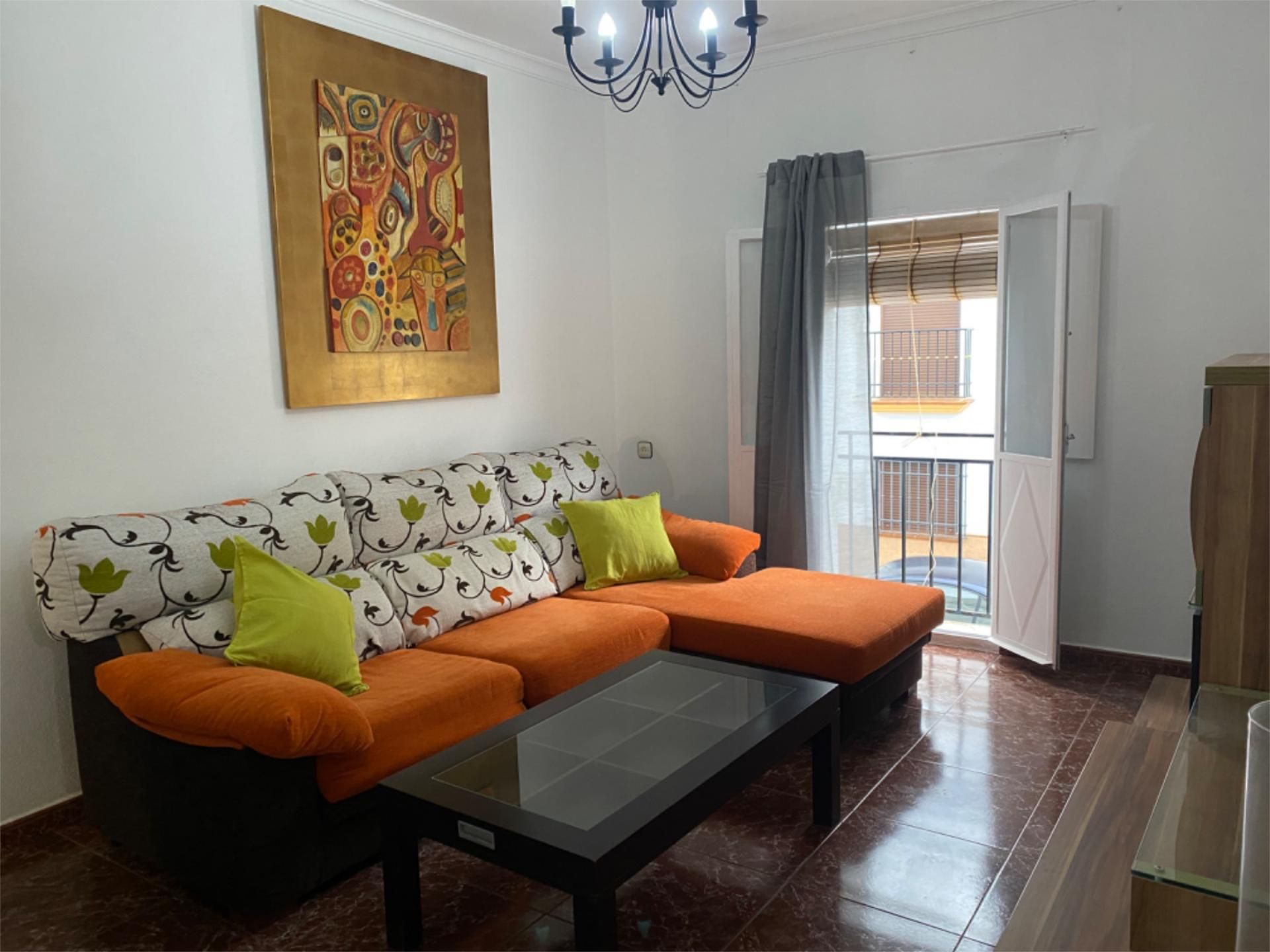 Wohnzimmer von Wohnung zum verkauf in Algodonales mit Klimaanlage, Terrasse und Balkon