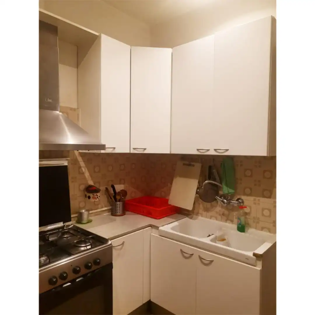 Kitchen of Flat for share in Barcelona  with Furnished, Oven and Washing machine