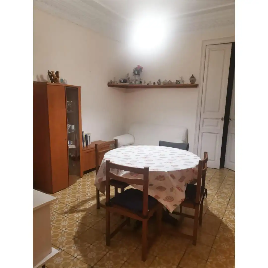 Dining room of Flat for share in Barcelona  with Furnished, Oven and Washing machine