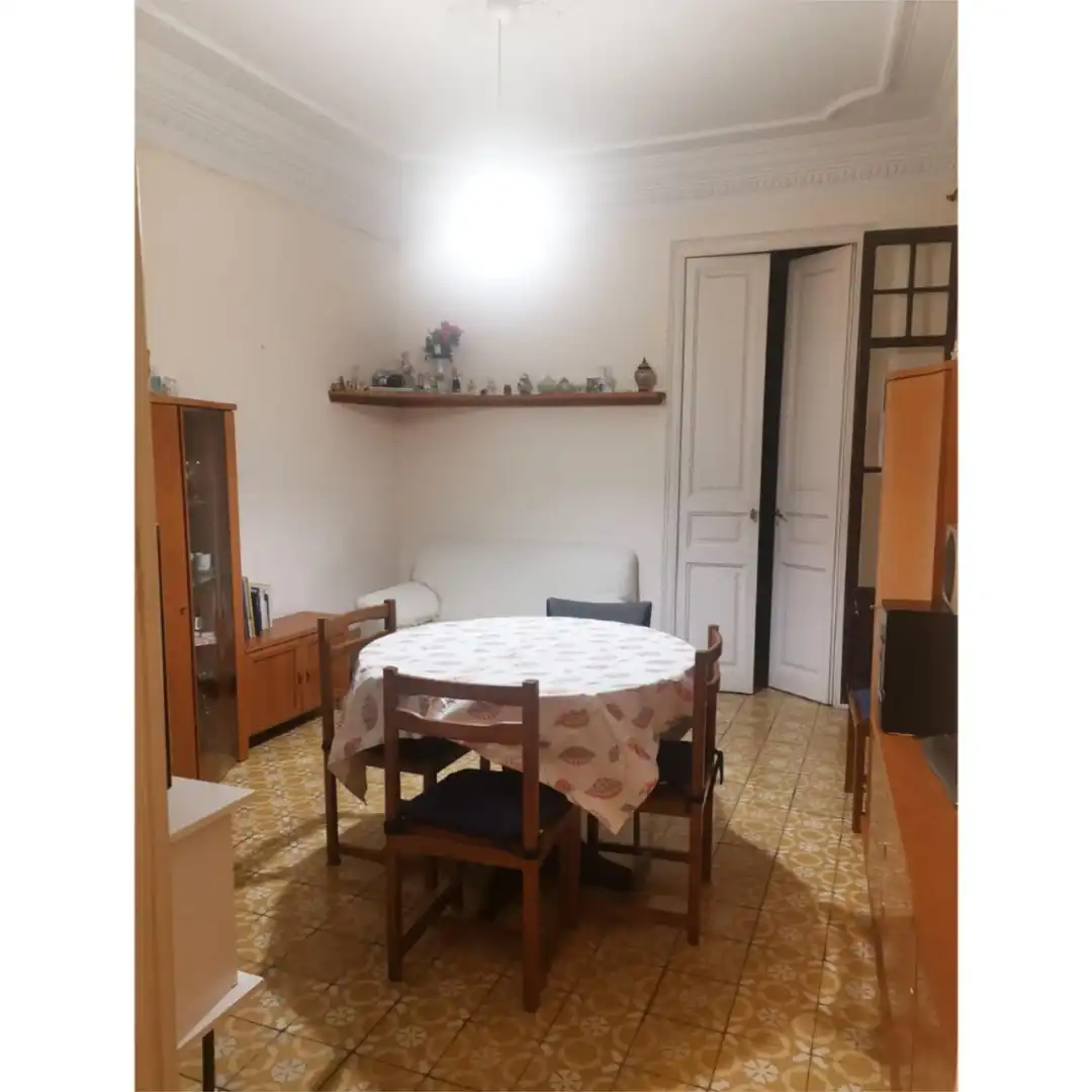 Dining room of Flat for share in Barcelona  with Furnished, Oven and Washing machine