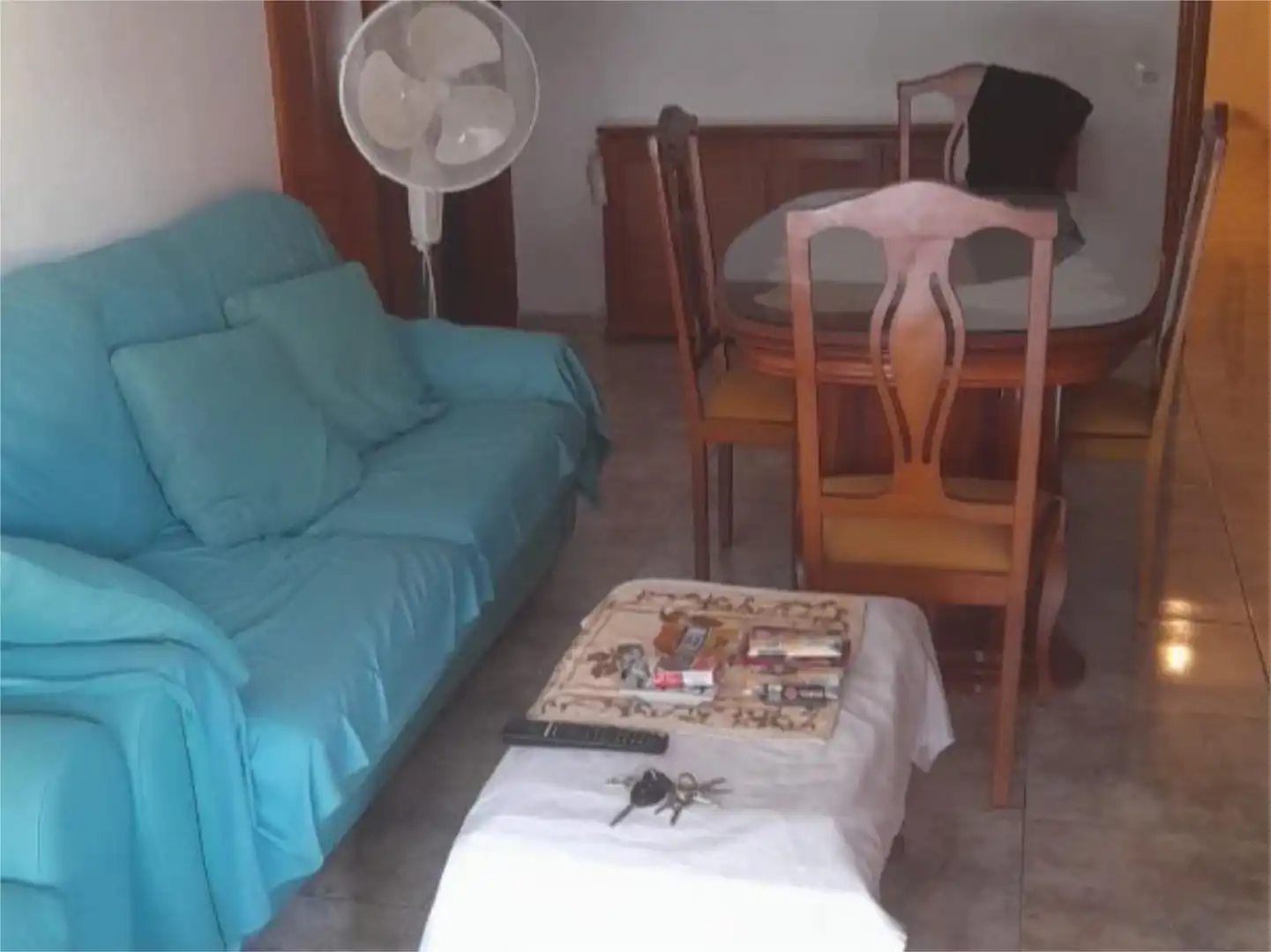 Piso en venta en Carrer Sant Llàtzer, 63, Fonts dels Capellans - Sagrada Família Sala de estar de Piso en venta en Manresa con Aire acondicionado, Calefacción y Trastero