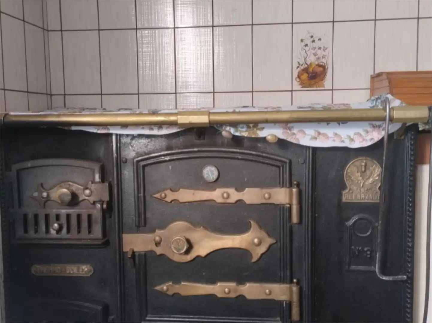 Kitchen of Flat for sale in Xinzo de Limia  with Heating, Private garden and Storage room