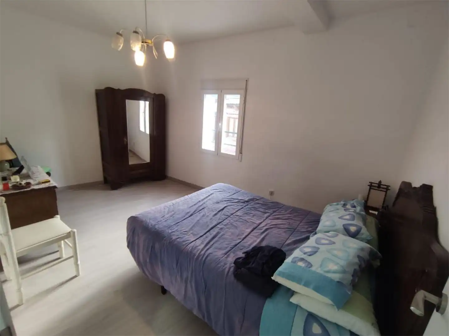 Casa adosada en venda a Calle el Belimbre, 7, Santa María de Huerta Dormitori de Casa adosada en venda en Santa María de Huerta amb Jardí privat i Parquet