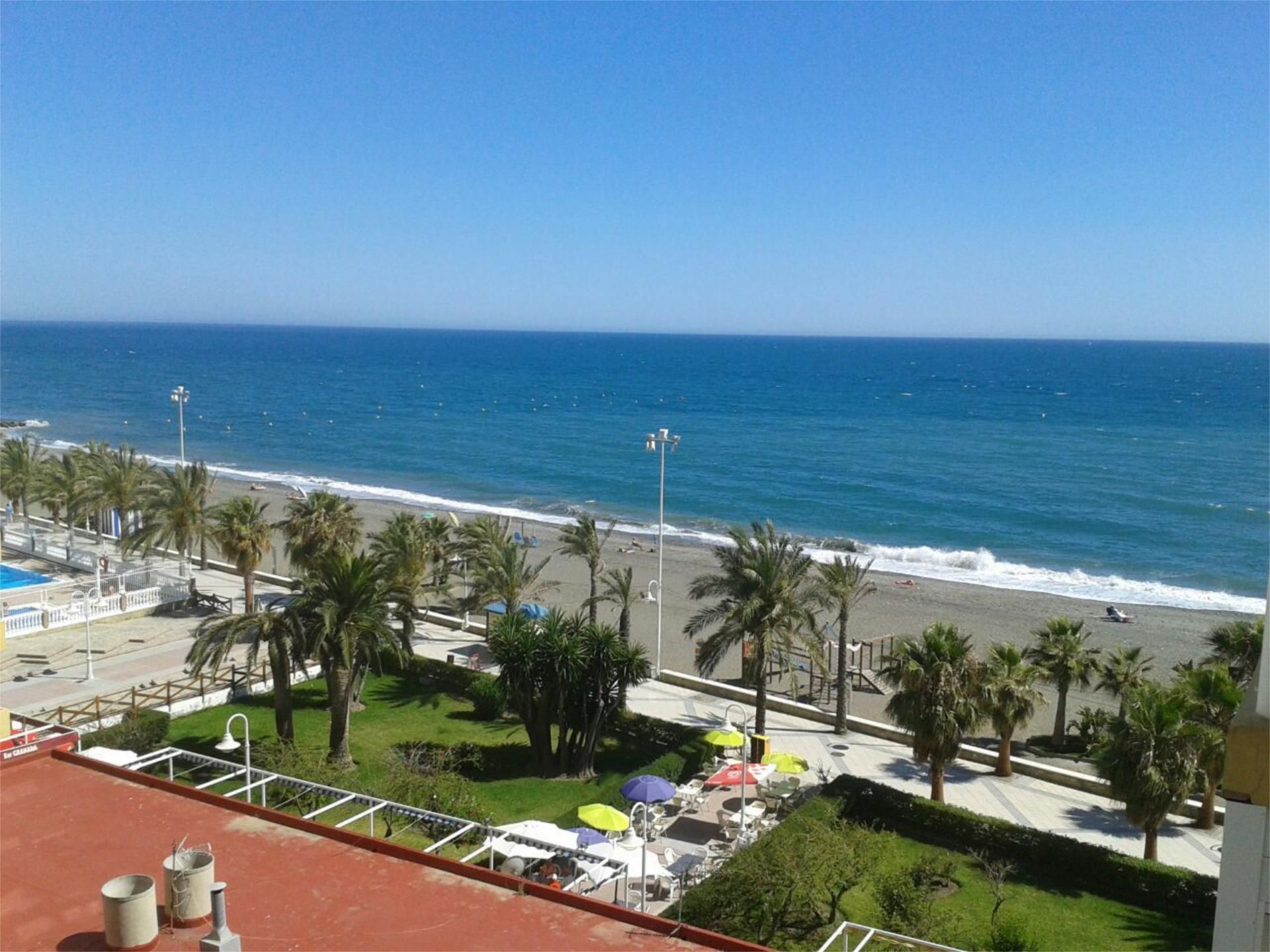 Exterior view of Apartment to rent in Algarrobo  with Private garden, Swimming Pool and Furnished