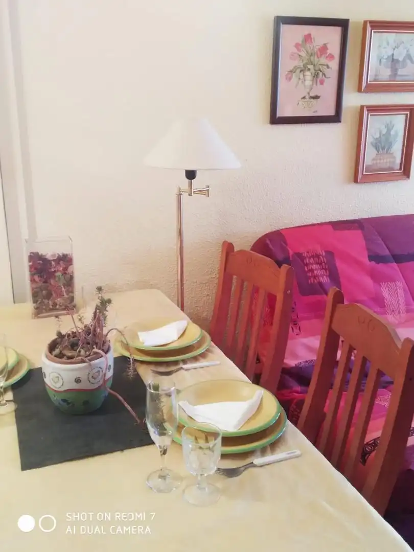 Pis de lloguer a Carrer Verge de Núria, 7, Regueral - Prat d'en Forés Menjador de Pis de lloguer en Cambrils amb Moblat, Aparcament comunitari i Balcó