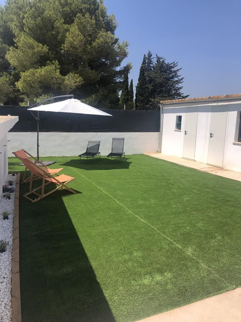 Terrassa de Finca rústica de lloguer en Sencelles