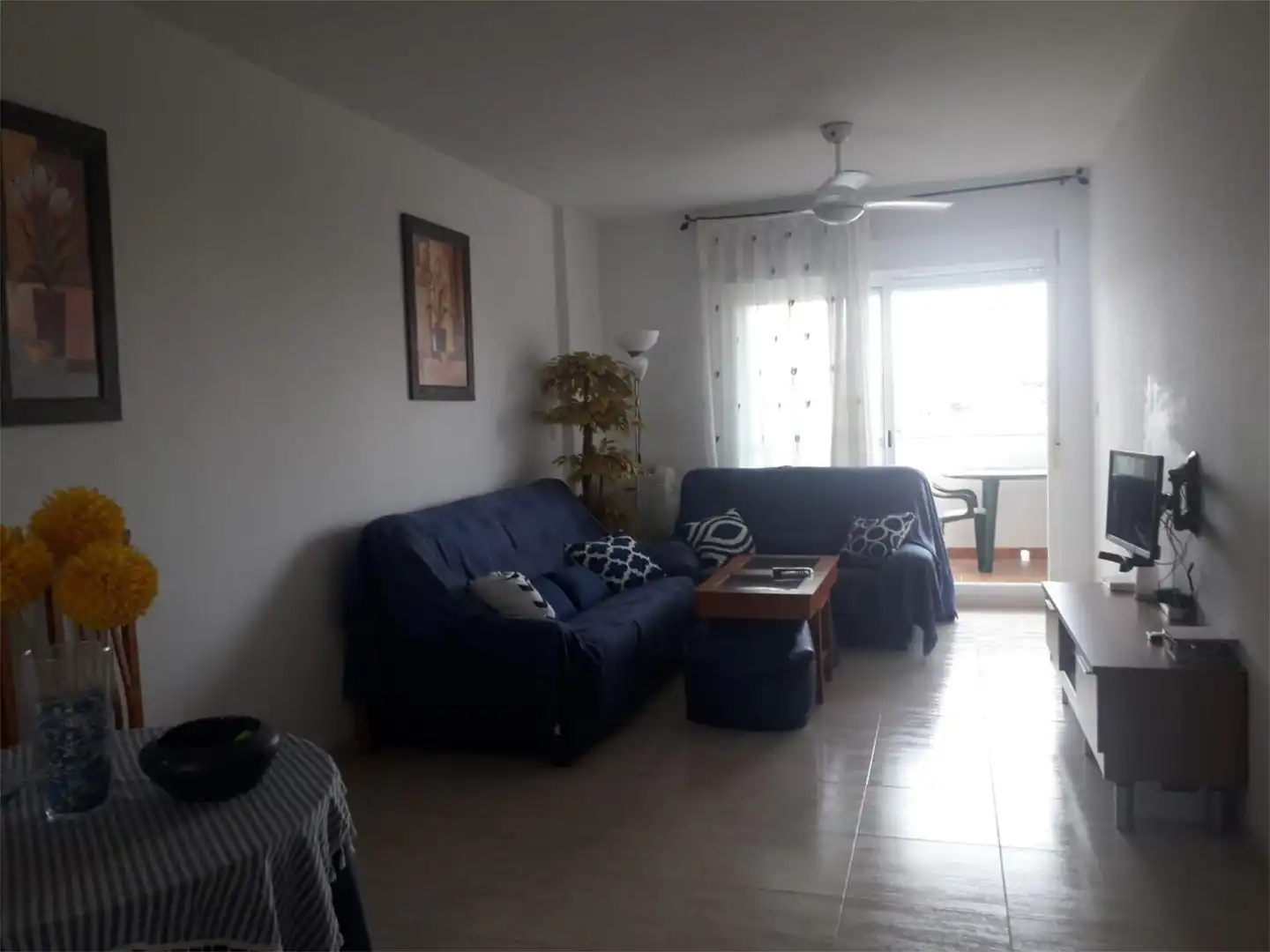 Apartamento en venta en Calle Río Segura, 148, Playa Honda - Playa Paraíso Sala de estar de Apartamento en venta en Cartagena con Piscina, Amueblado y Parking comunitario