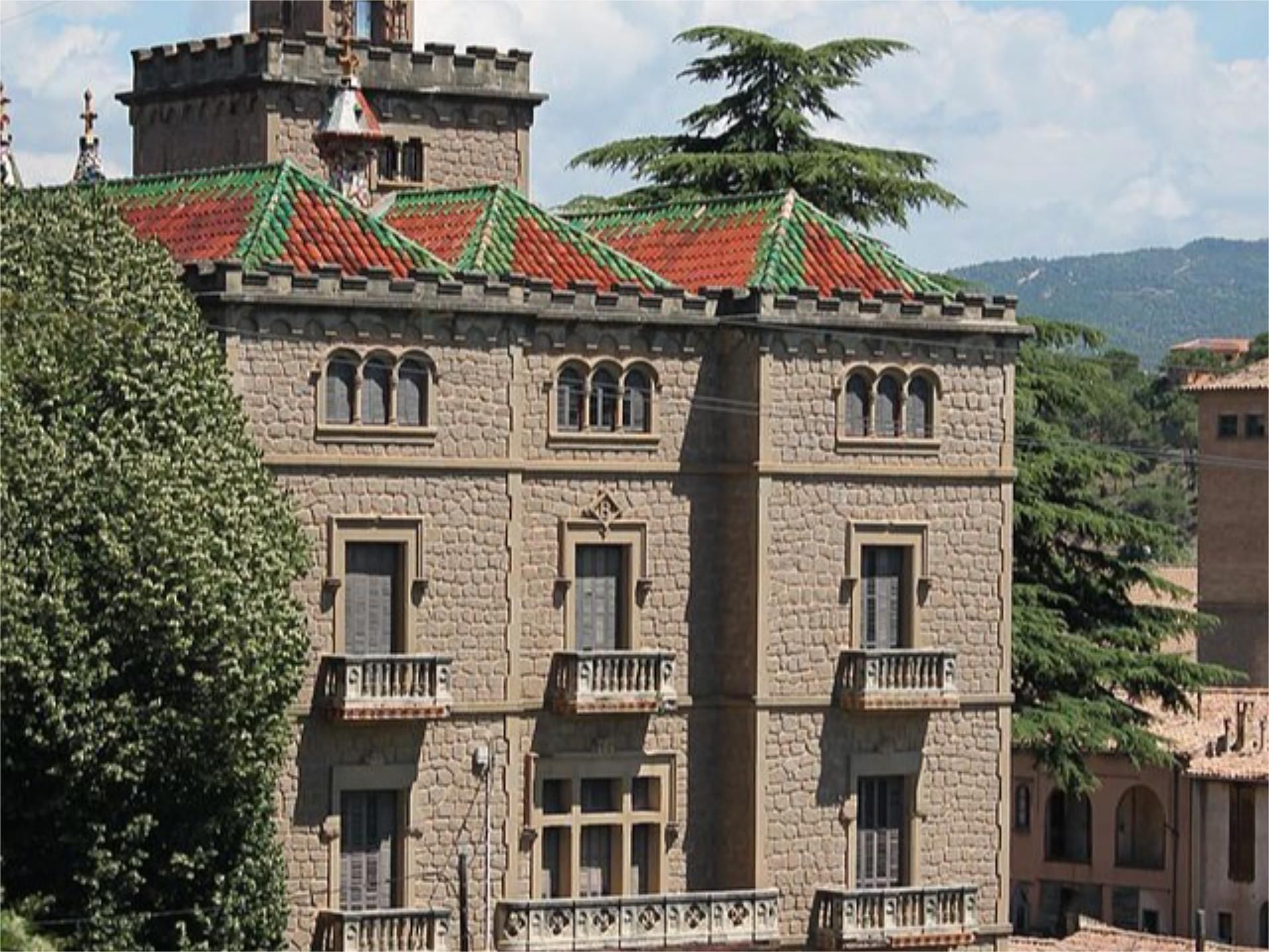 Vista exterior de Finca rústica de lloguer en Gironella