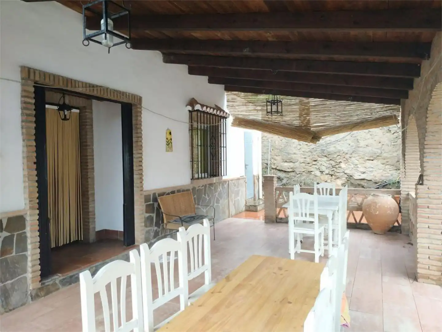 Finca rústica en venta en Diseminado Minasierra P18, 118, Motril ciudad Terraza de Finca rústica en venta en Motril con Aire acondicionado y Piscina