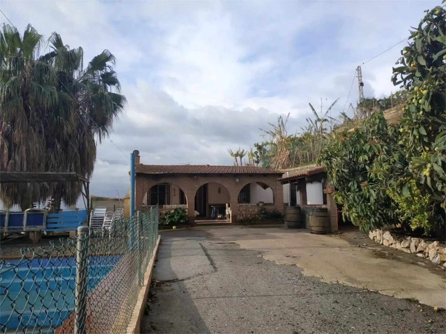Finca rústica en venta en Diseminado Minasierra P18, 118, Motril ciudad Vista exterior de Finca rústica en venta en Motril con Aire acondicionado y Piscina