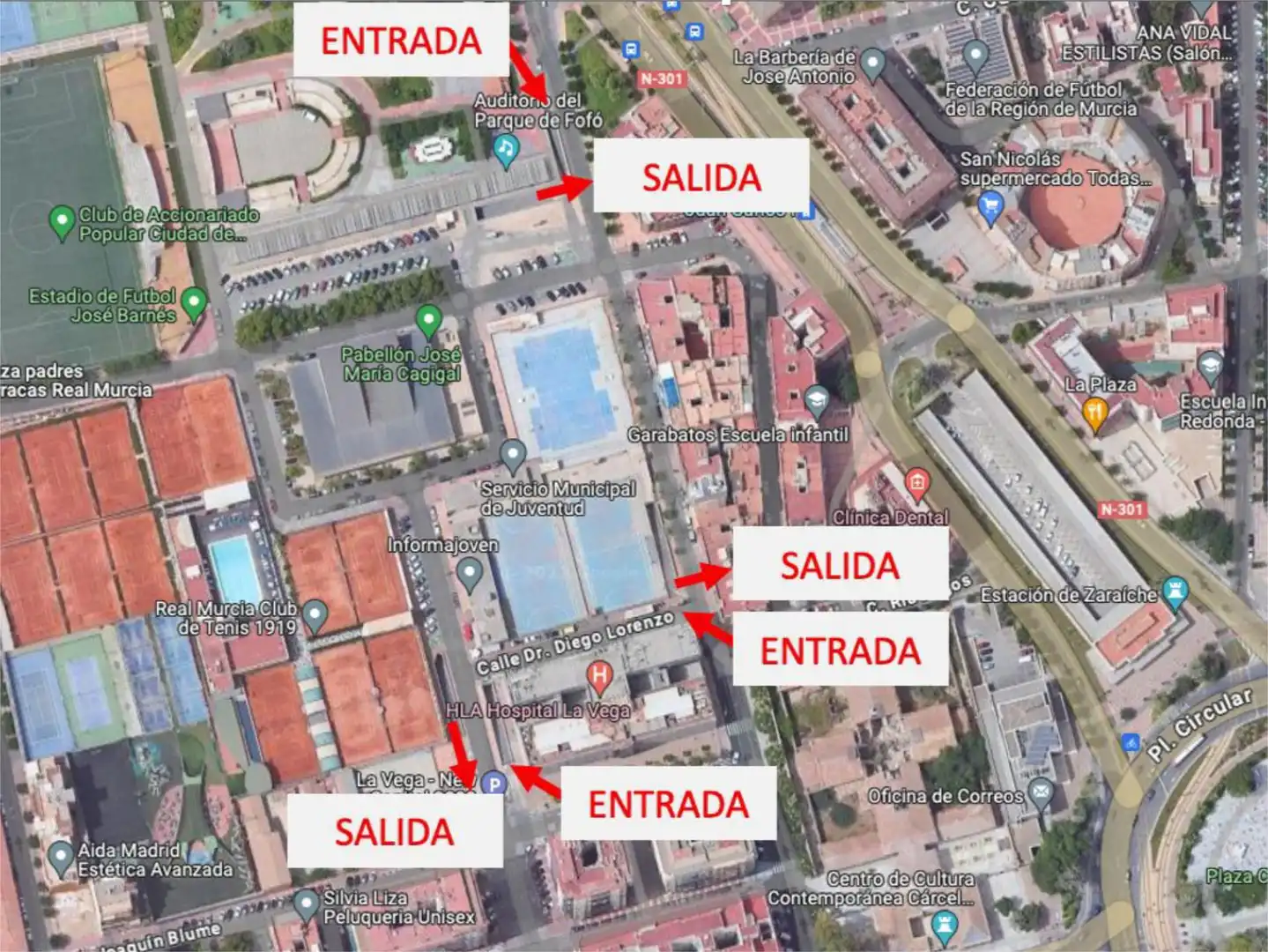 Garaje de alquiler en Calle Doctor Román Alberca, 2, Santa María de Gracia Vista exterior de Garaje de alquiler en Murcia