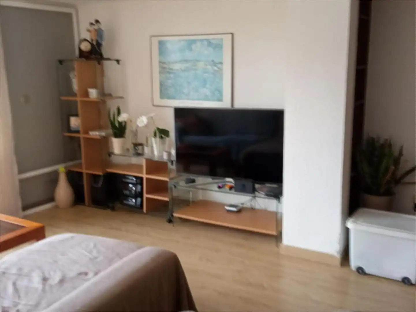 Habitació a Carrer de Joaquin Navarro, 2, L'Eixereta Sala d'estar de Pis per a compartir en Burjassot amb Parquet, Moblat i Balcó