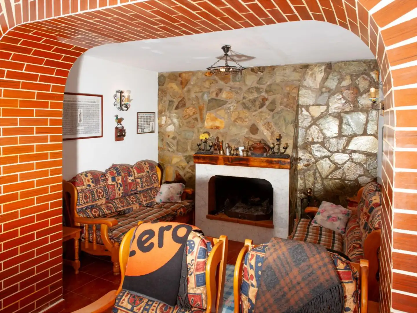 Flat for sale in Calle Puerta Añeja, 12, Villarroya de la Sierra Living room of Flat for sale in Villarroya de la Sierra with Furnished