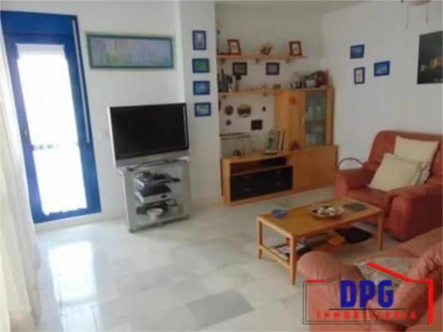 Sala de estar de Ático de alquiler en Garrucha con Aire acondicionado, Calefacción y Terraza