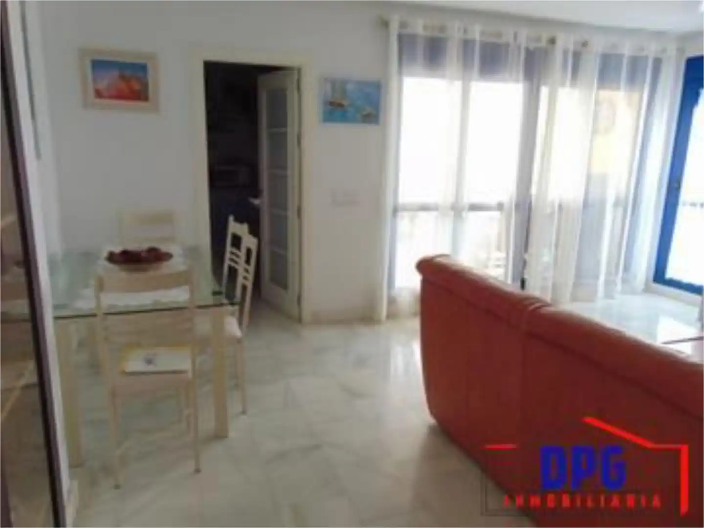 Sala de estar de Ático de alquiler en Garrucha con Aire acondicionado, Calefacción y Terraza