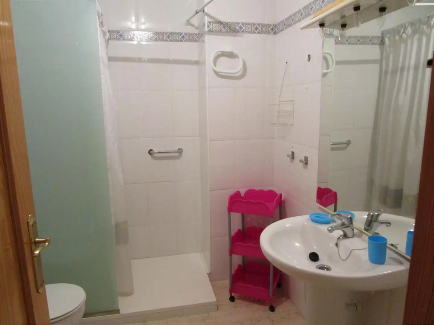 Bathroom of Flat for rent in San Javier  with Air Conditioner, Heating and Terrace