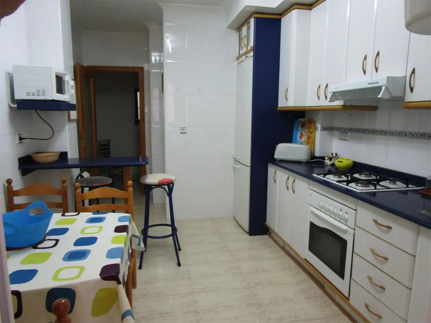 Kitchen of Flat for rent in San Javier  with Air Conditioner, Heating and Terrace