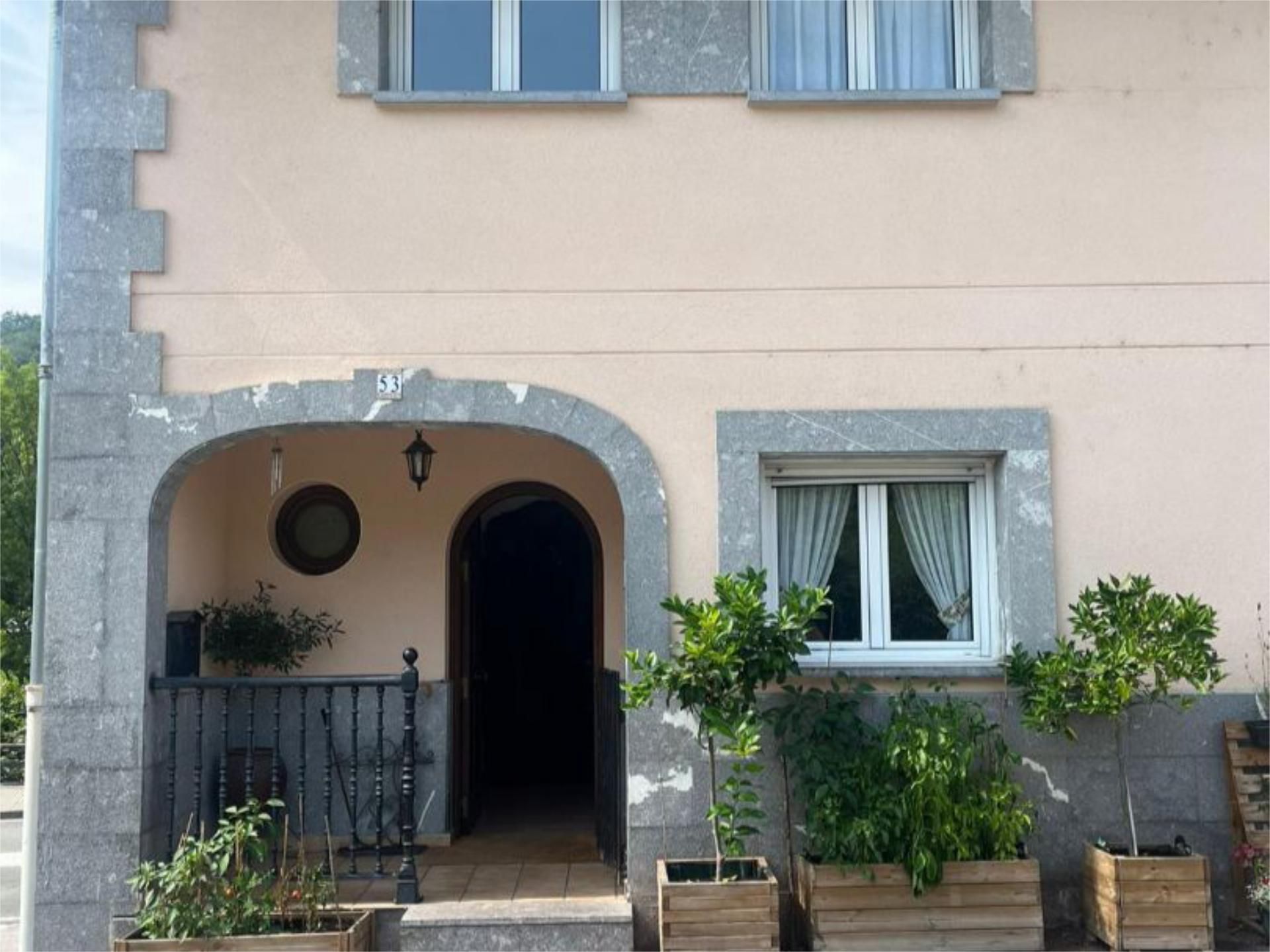 Exterior view of Single-family semi-detached for sale in Ikaztegieta  with Terrace and Balcony