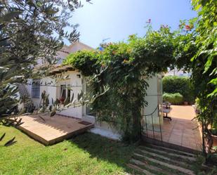 Jardí de Casa o xalet en venda en Dénia amb Aire condicionat, Terrassa i Piscina