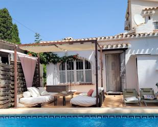 Terrassa de Casa o xalet en venda en Dénia amb Aire condicionat, Terrassa i Piscina