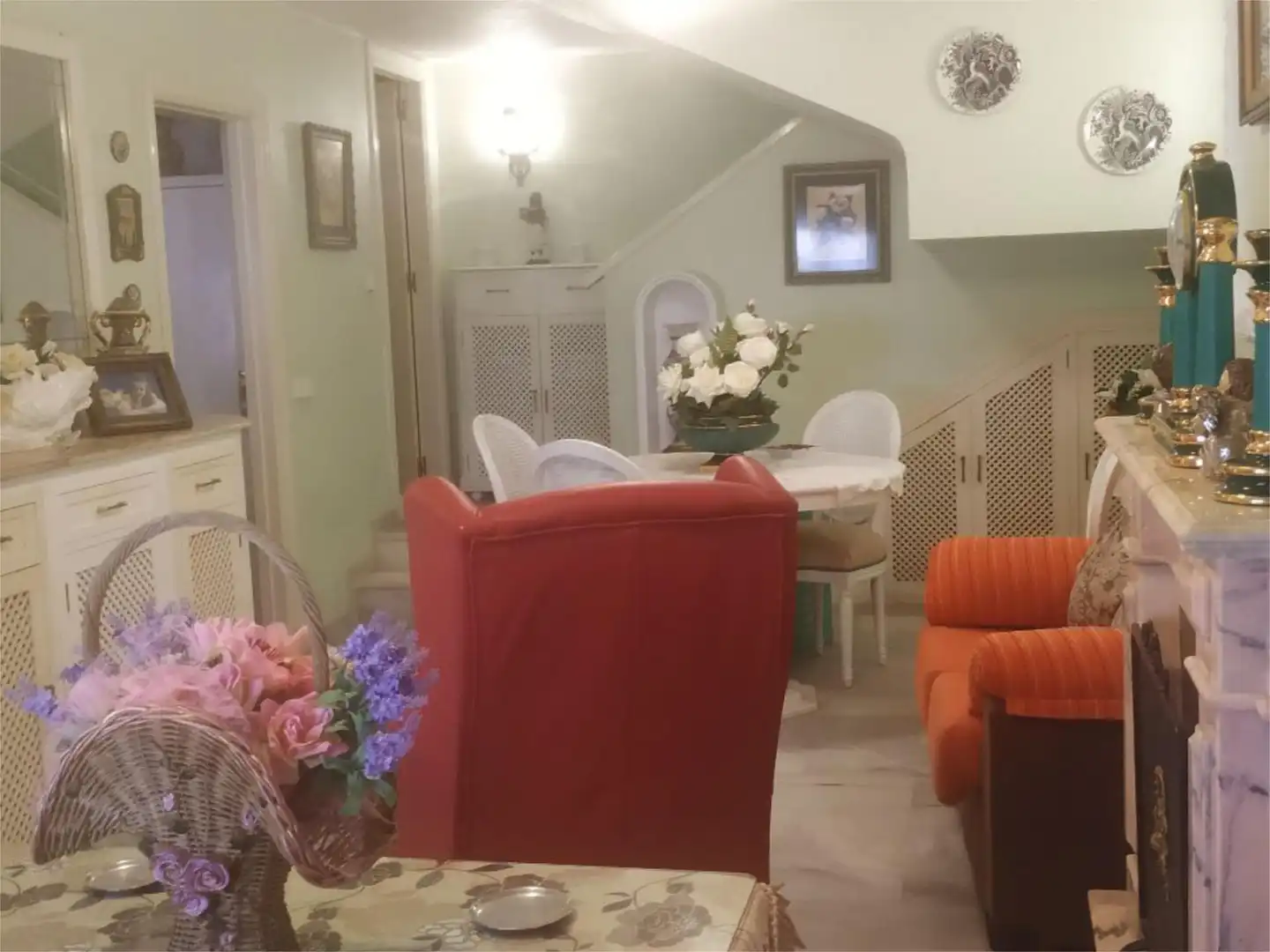Dining room of Detached homes for sale in Algeciras  with Furnished and Balcony