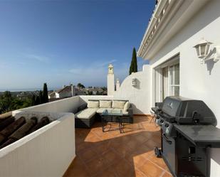 Terrassa de Casa adosada de lloguer en Estepona amb Aire condicionat, Jardí privat i Terrassa