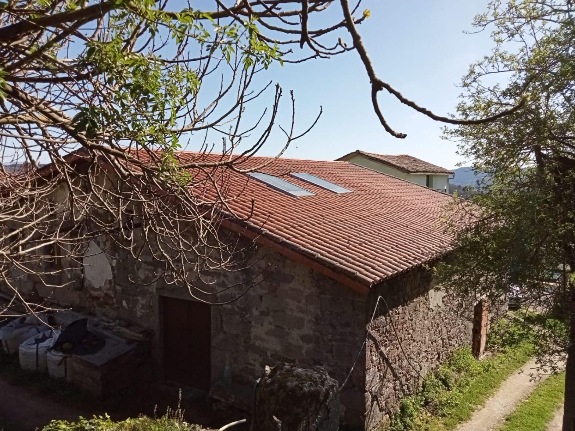 Exterior view of Single-family semi-detached for sale in O Saviñao 