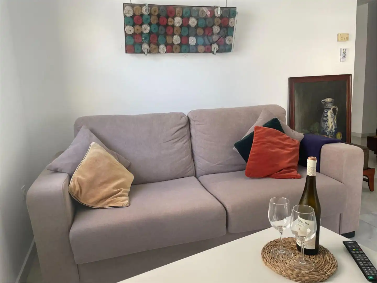 Pis de lloguer a Avenida Bahía Blanca, 5, Asdrúbal - Bahía Blanca Sala d'estar de Pis de lloguer en Cádiz amb Moblat