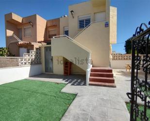 Exterior view of Single-family semi-detached for sale in Santa Pola  with Air Conditioner