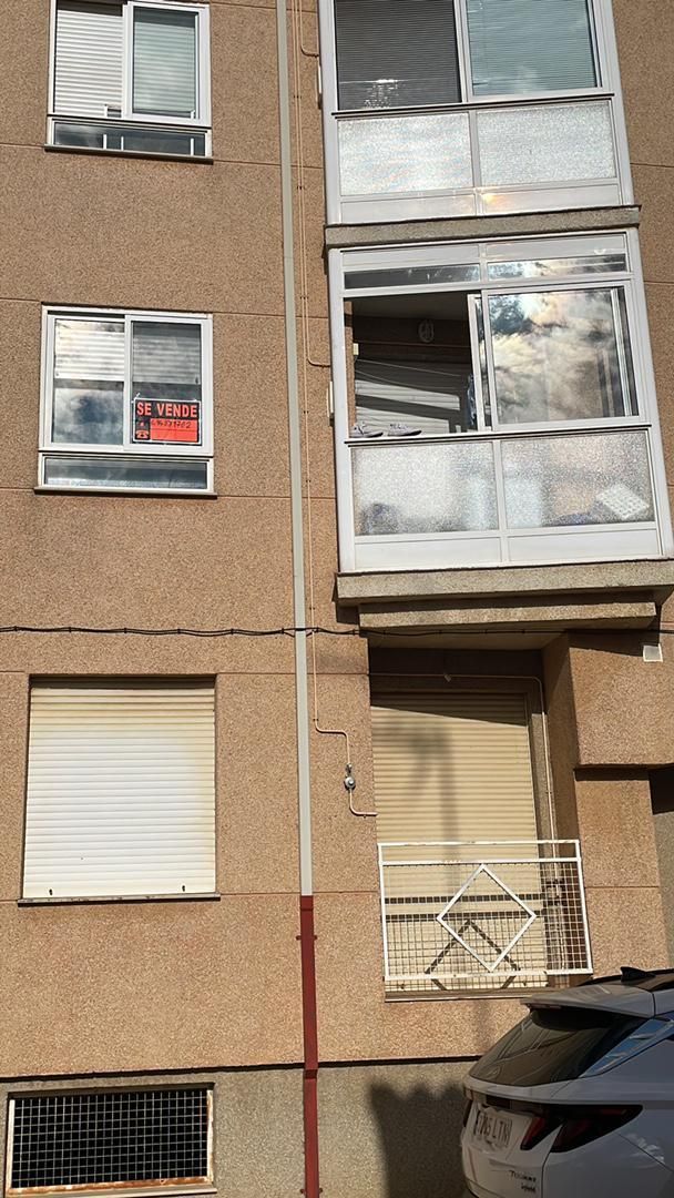 Exterior view of Flat for sale in Valderas  with Heating, Parquet flooring and Terrace