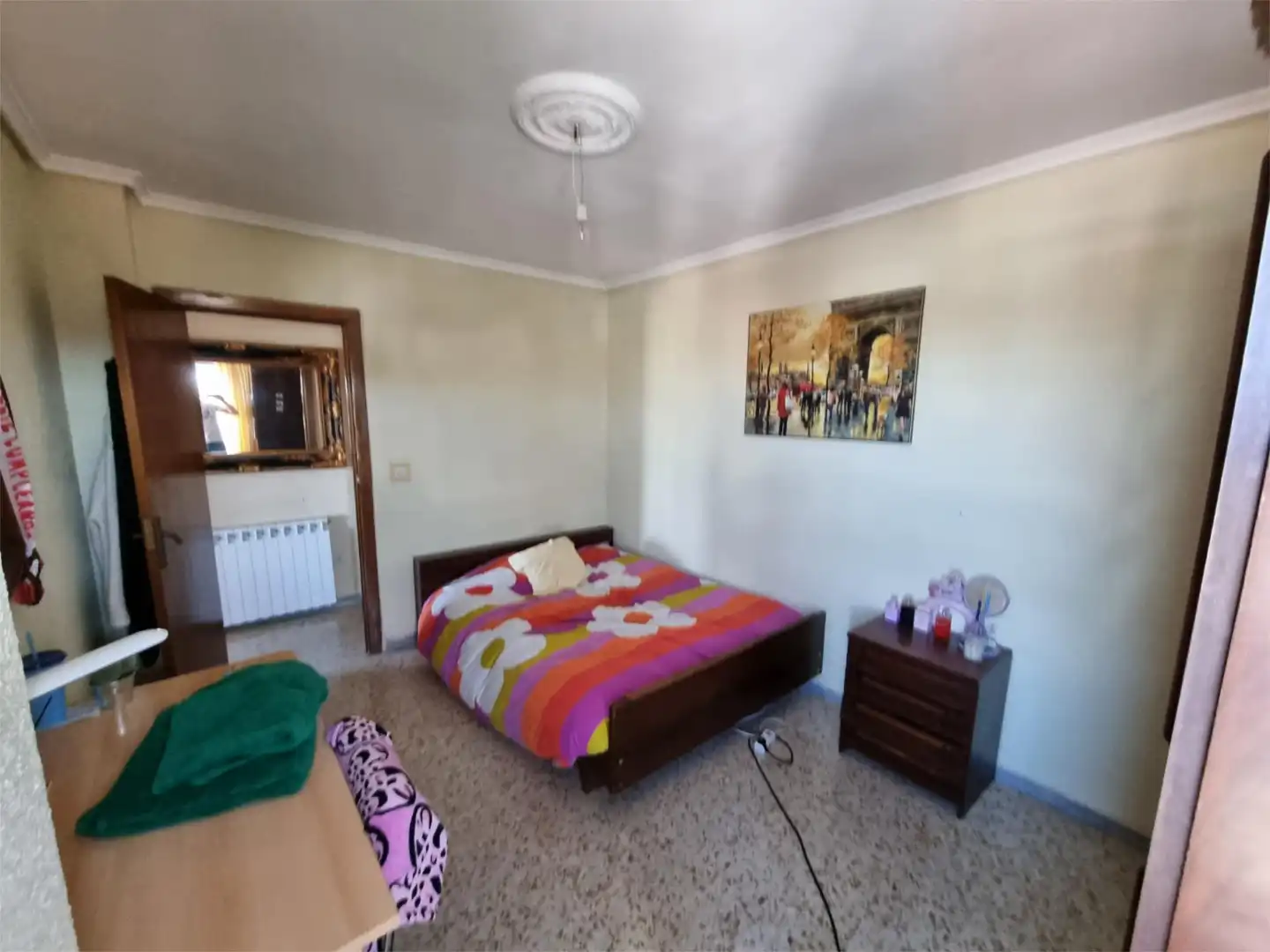 Wohnung zum Verkauf in Avenida Brasilia, 16, Pan y Guindas Schlafzimmer von Wohnung zum Verkauf in Palencia Capital mit Terrasse