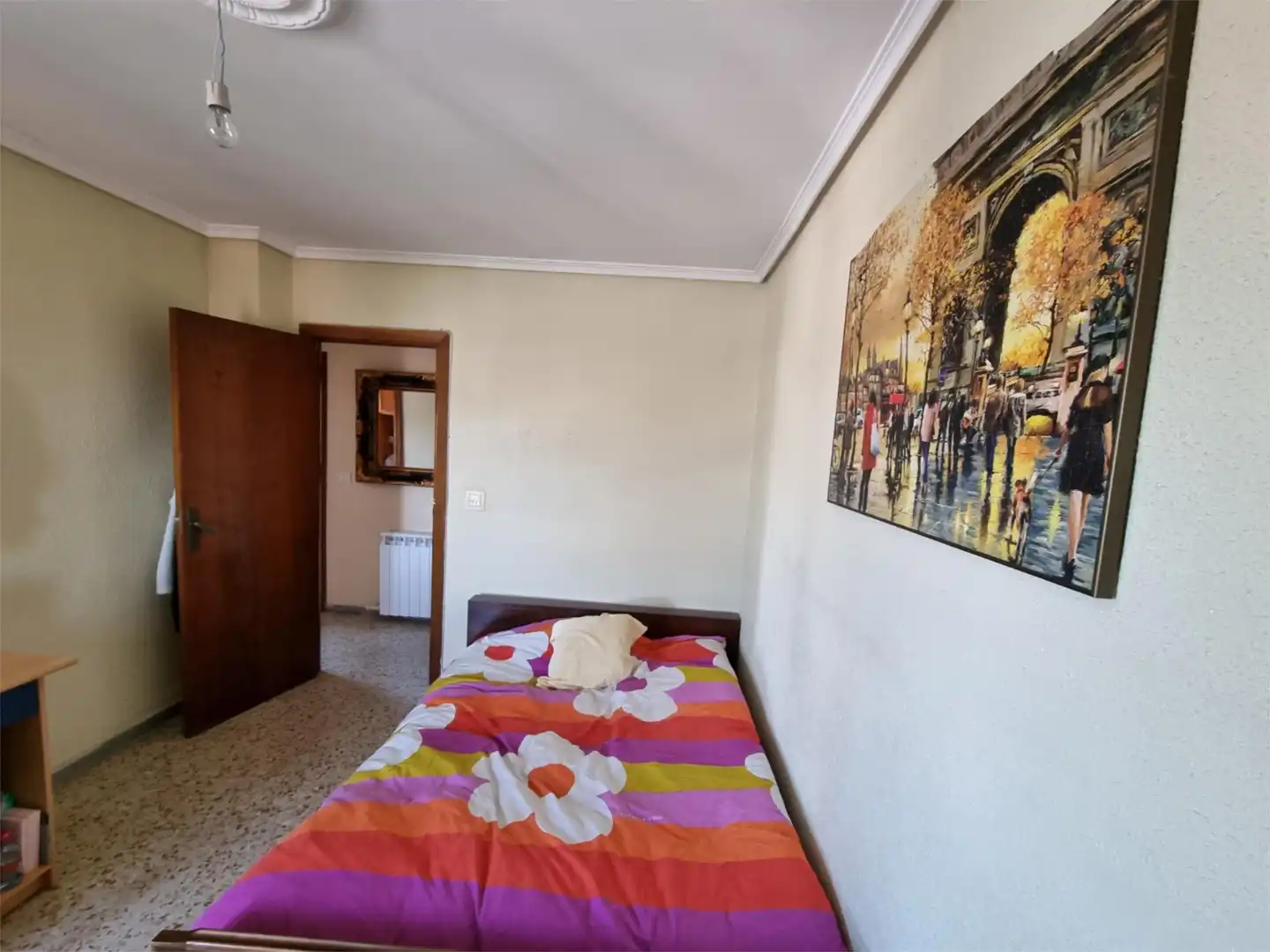 Wohnung zum Verkauf in Avenida Brasilia, 16, Pan y Guindas Schlafzimmer von Wohnung zum Verkauf in Palencia Capital mit Terrasse