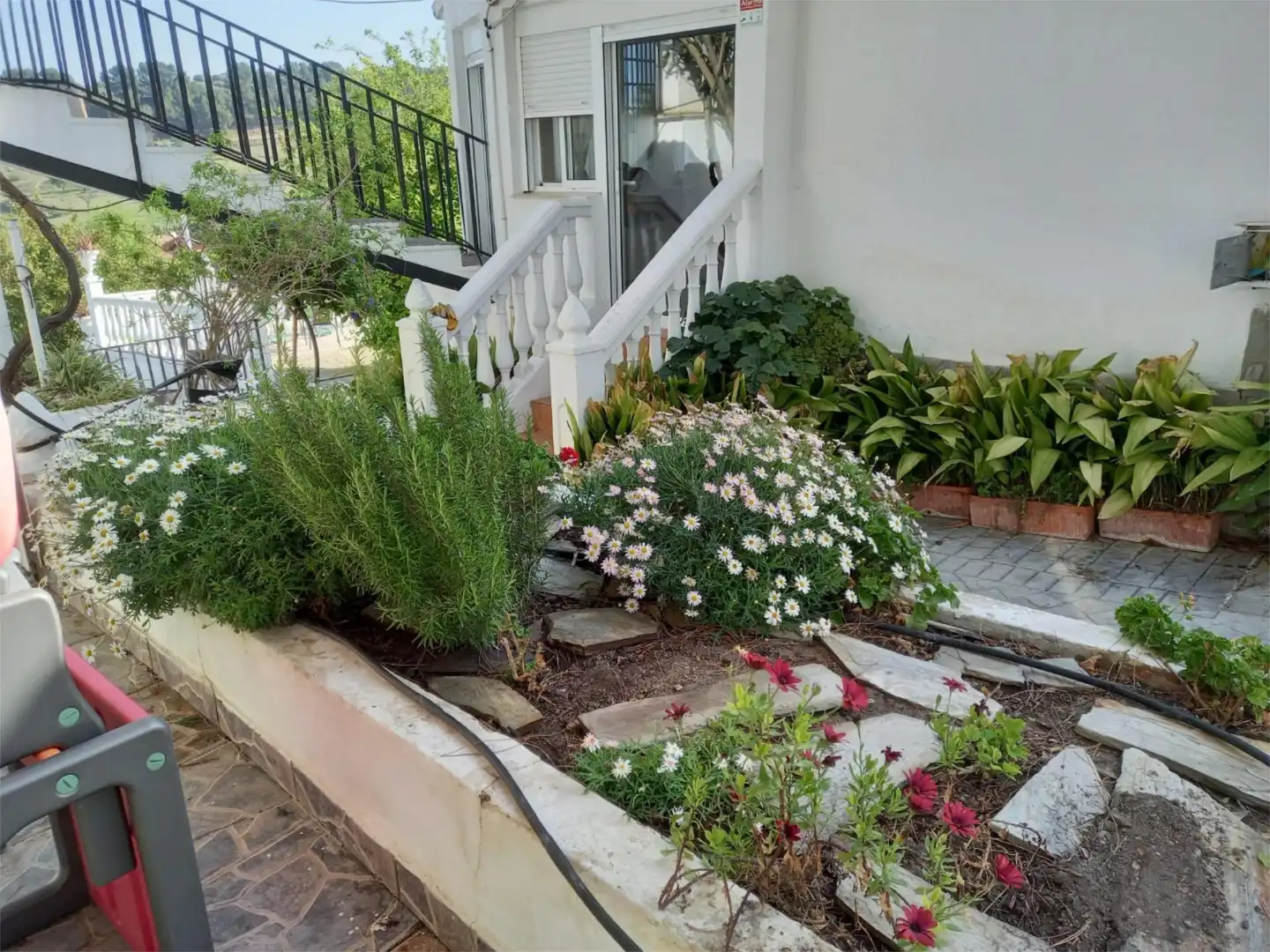 Garden of Houses for sale in Rus  with Air Conditioner, Private garden and Terrace