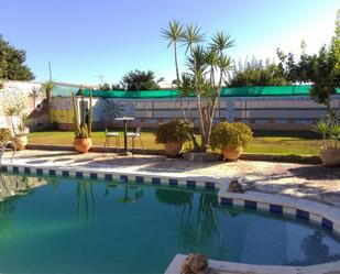 Swimming pool of House or chalet for sale in Chipiona  with Air Conditioner, Terrace and Swimming Pool