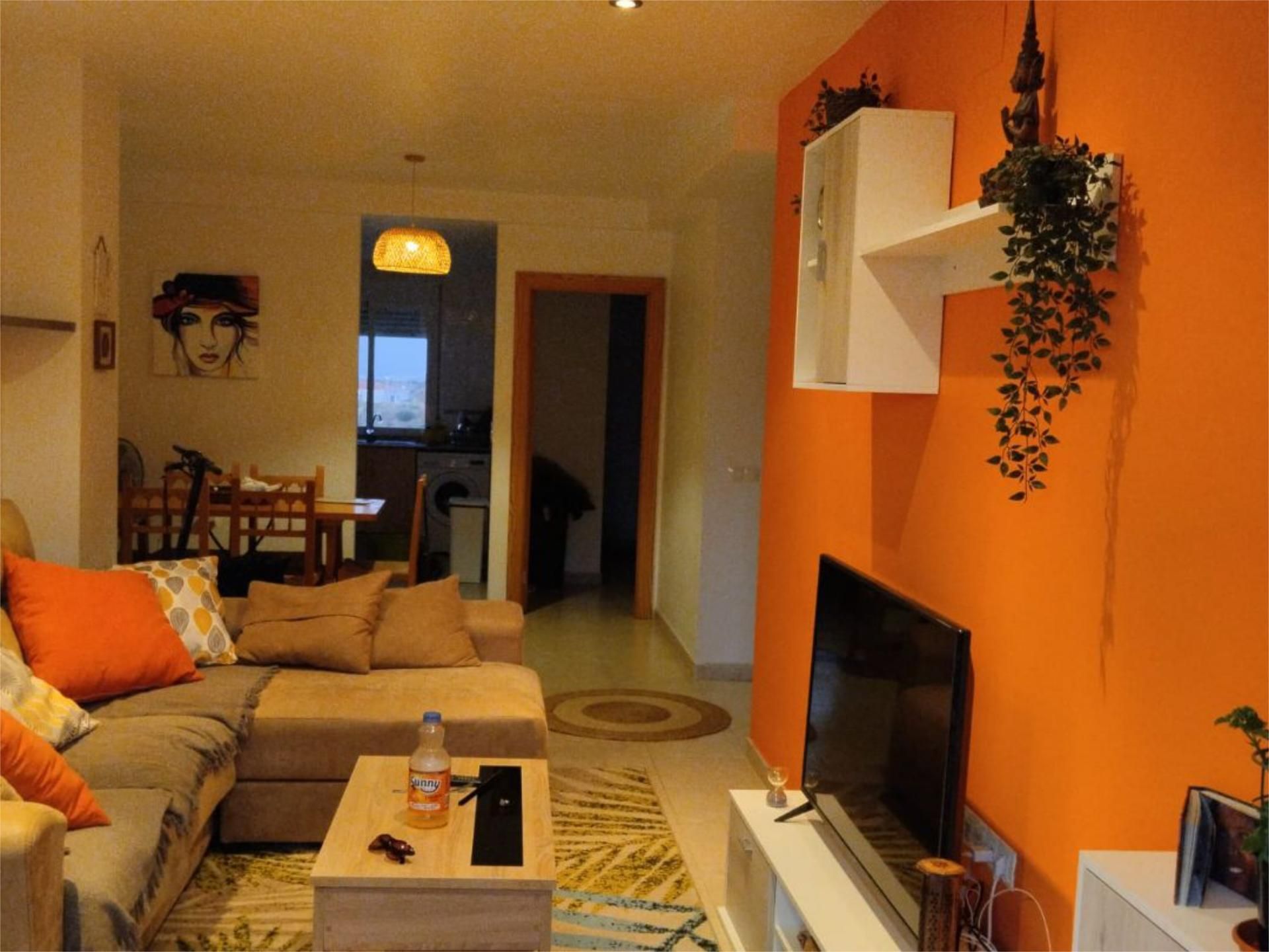 Living room of Attic for sale in Turre  with Terrace, Furnished and Balcony