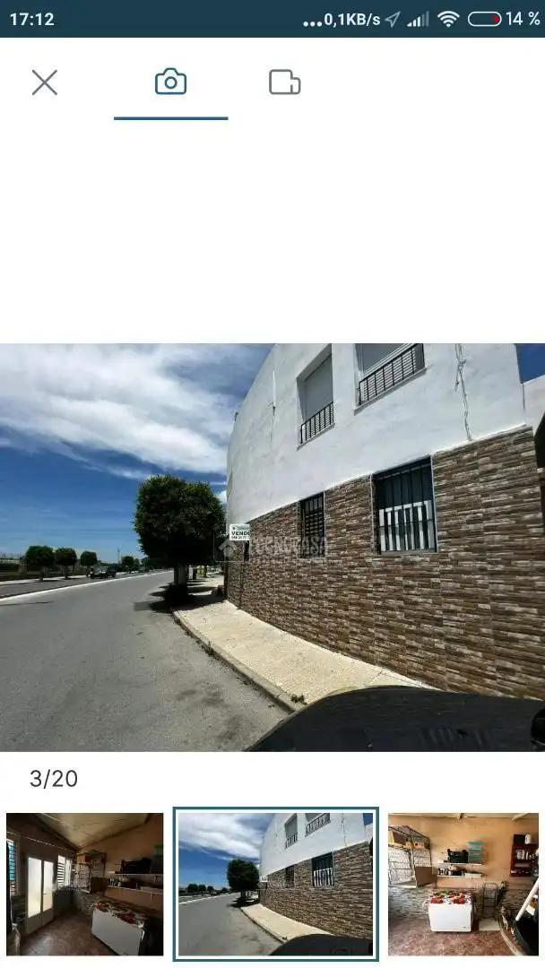 Vista exterior de Pis en venda en Los Palacios y Villafranca amb Traster