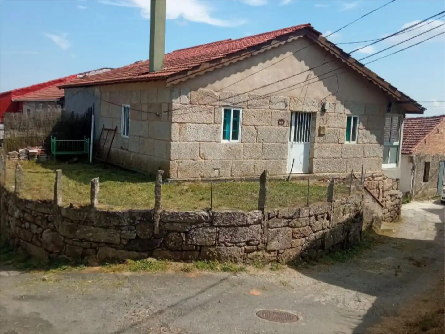 Exterior view of Ground floor for sale in O Carballiño    with Private garden and Balcony