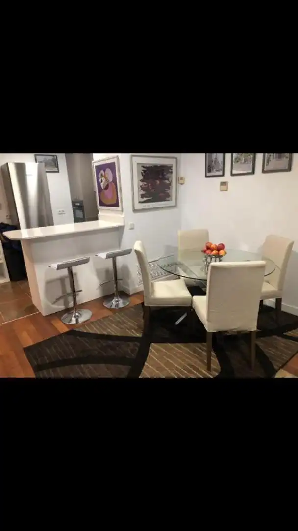 Dining room of Lofts for rent in San Sebastián de los Reyes  with Air Conditioner, Heating and Parquet flooring