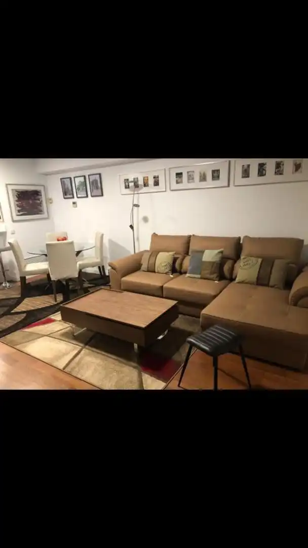 Living room of Lofts for rent in San Sebastián de los Reyes  with Air Conditioner, Heating and Parquet flooring
