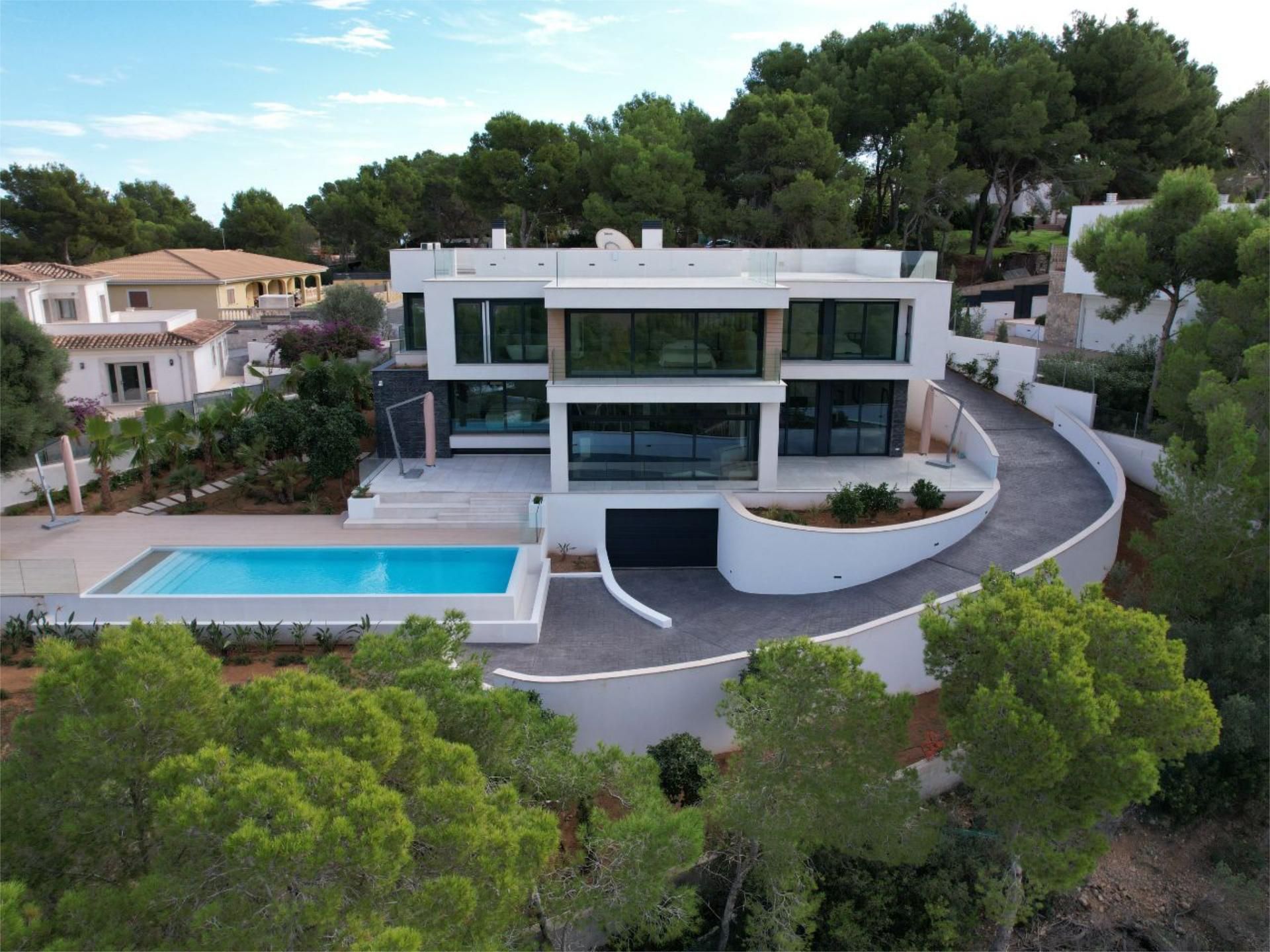 Vista exterior de Casa o xalet en venda en Calvià