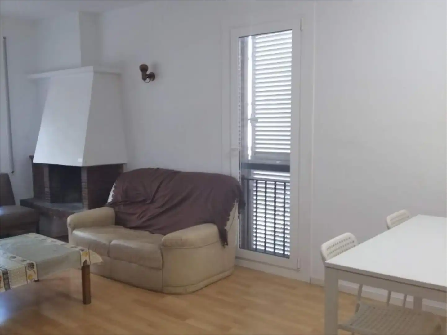 Wohnzimmer von Wohnung zur untervermieten in Terrassa mit Klimaanlage, Heizung und Parkett