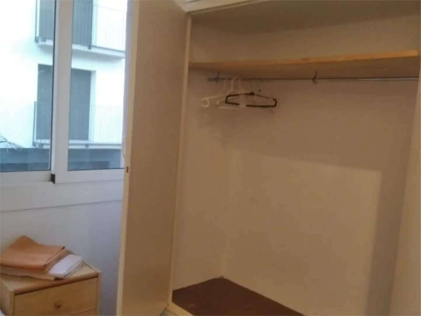 Schlafzimmer von Wohnung zur untervermieten in Terrassa mit Klimaanlage, Heizung und Parkett