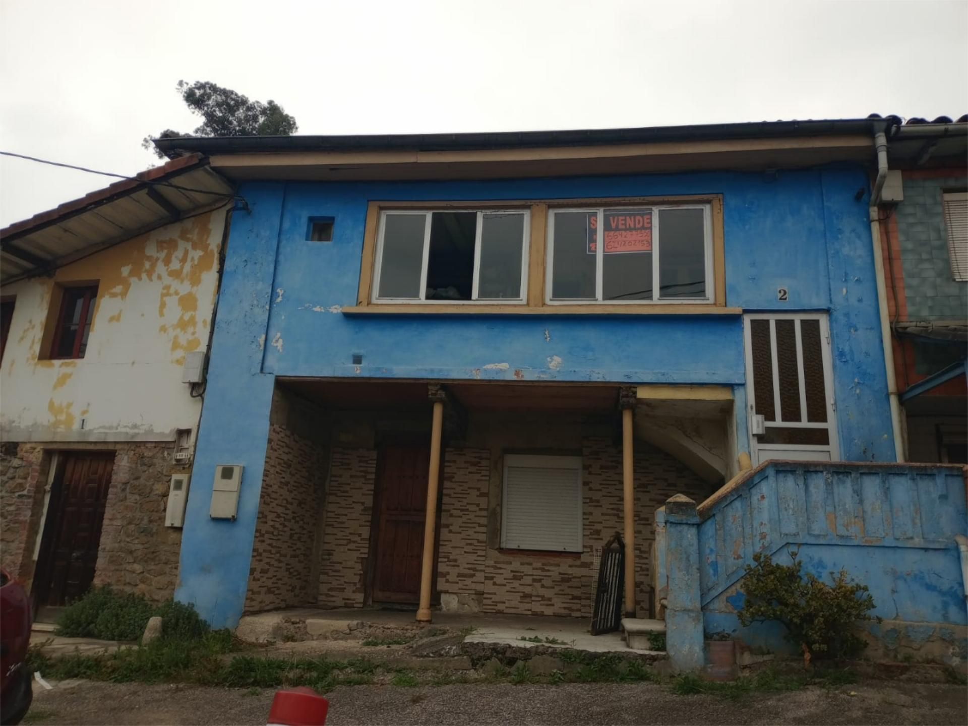 Exterior view of Single-family semi-detached for sale in Langreo