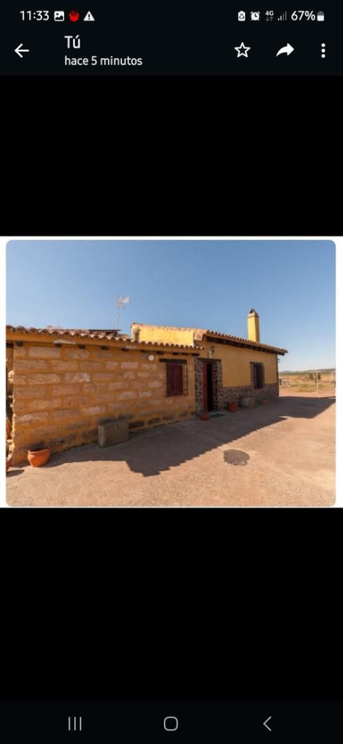 Vista exterior de Finca rústica en venda en Peñarroya-Pueblonuevo amb Jardí privat, Terrassa i Traster