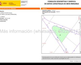 Land for sale in L'Ametlla de Mar 