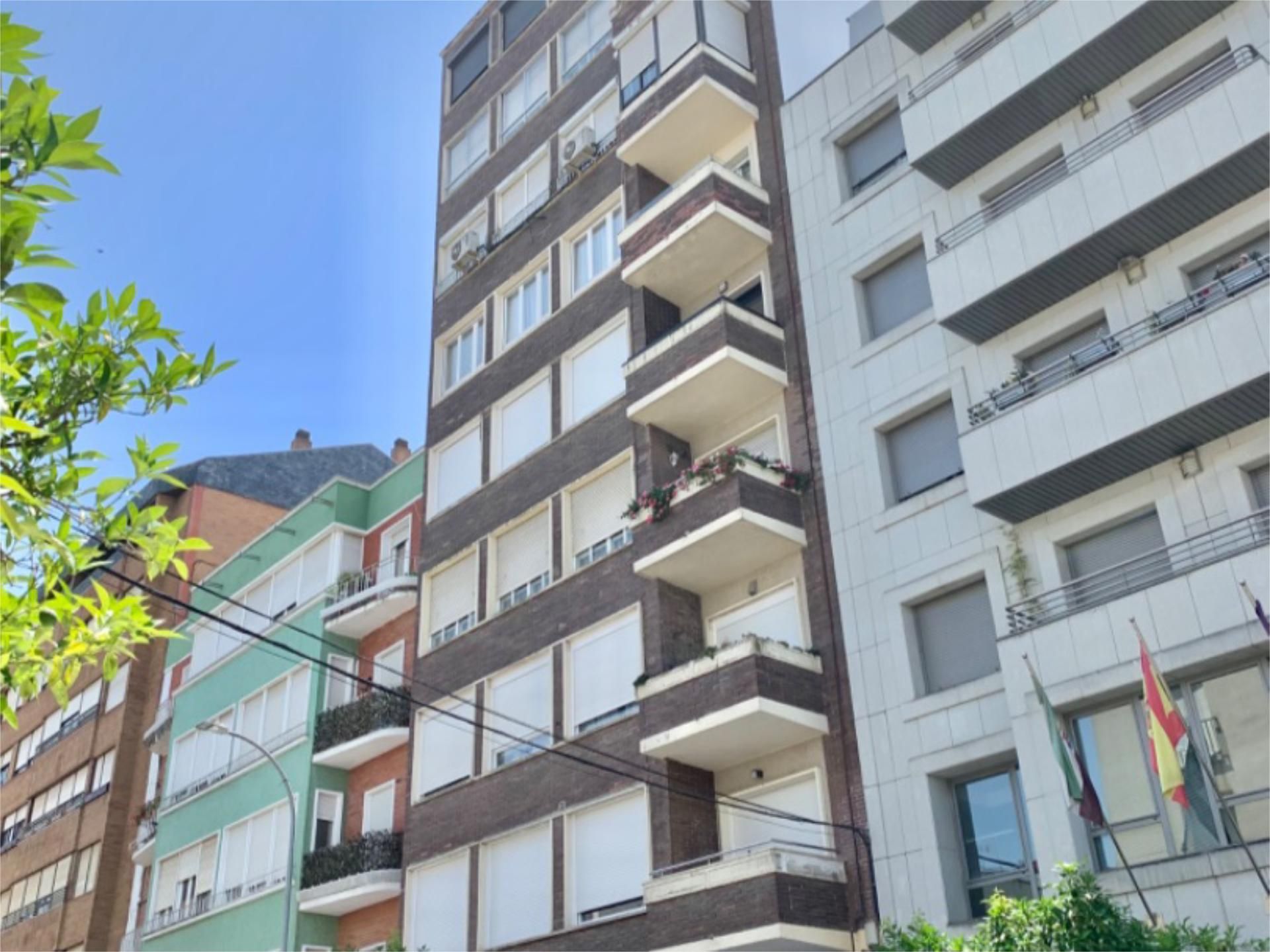 Exterior view of Flat for sale in Badajoz Capital  with Air Conditioner