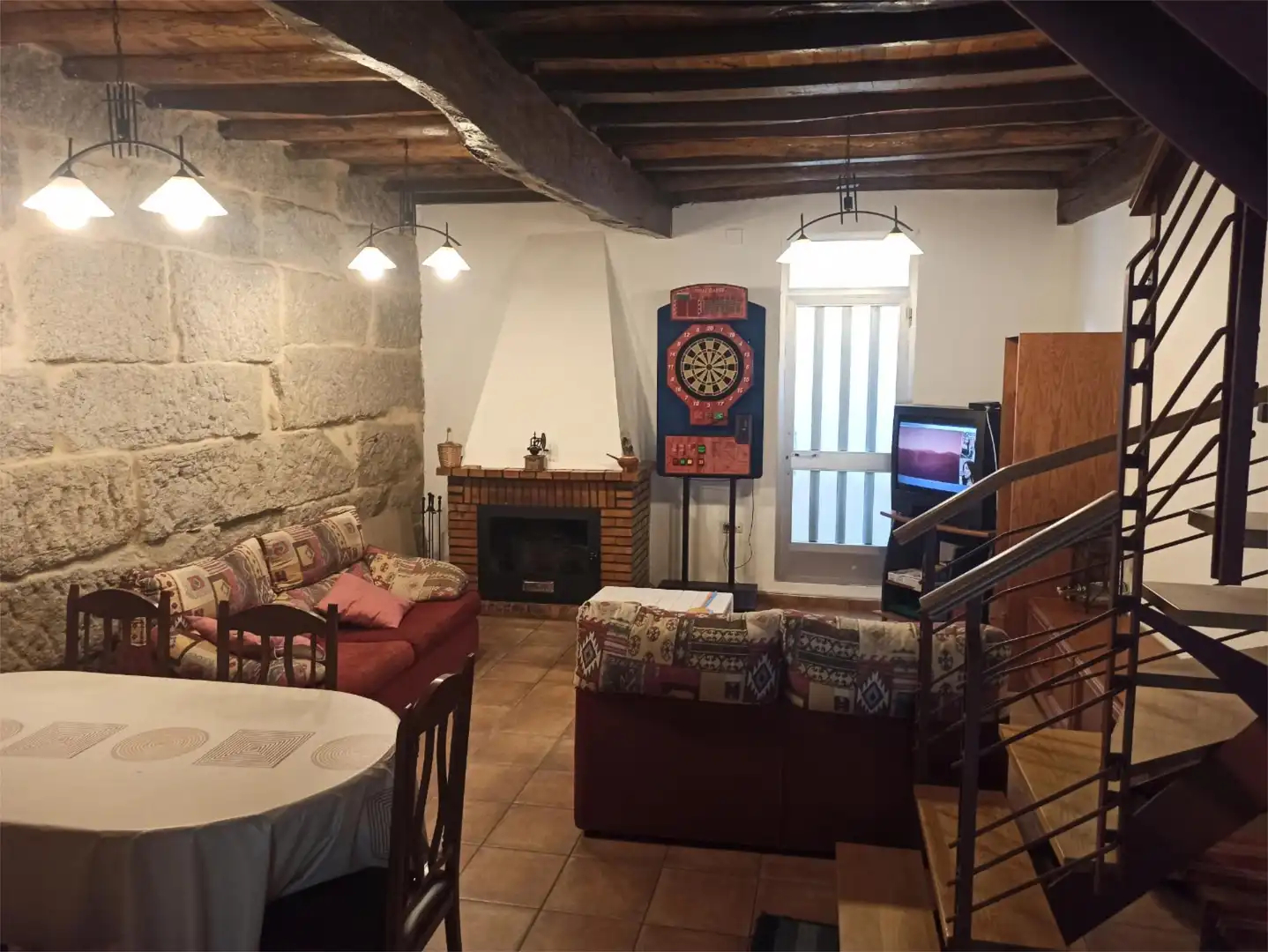 Casa adosada en venta en Lugar Froufe, 52, Baños de Molgas Sala de estar de Casa adosada en venta en Baños de Molgas con Terraza y Balcón