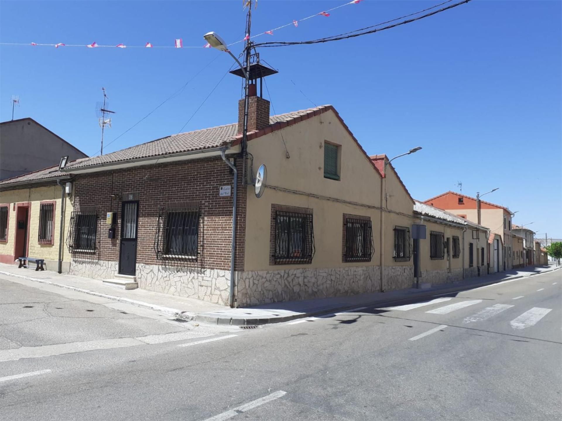 Exterior view of Single-family semi-detached for sale in Traspinedo  with Heating and Furnished